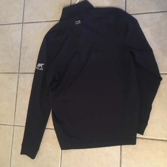 NEW navy drifit Cutter and Buck Dryttec CB 50+ UPF - Picture 2 of 2